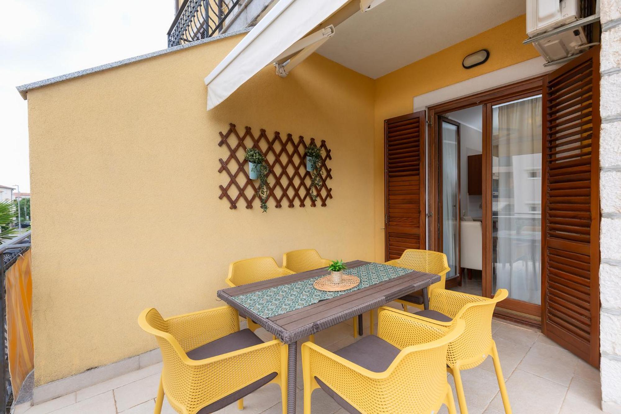 Apartment Mare Poreč Eksteriør billede